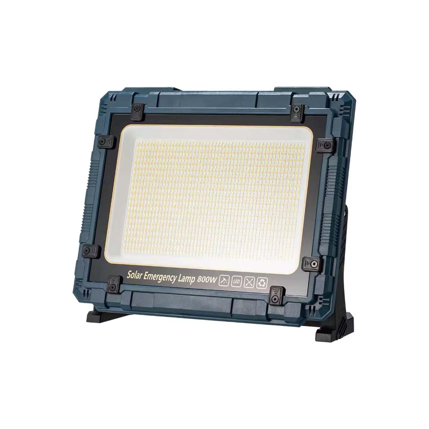 積高 W8109-3 太陽能充電LED射燈 800W(正面)