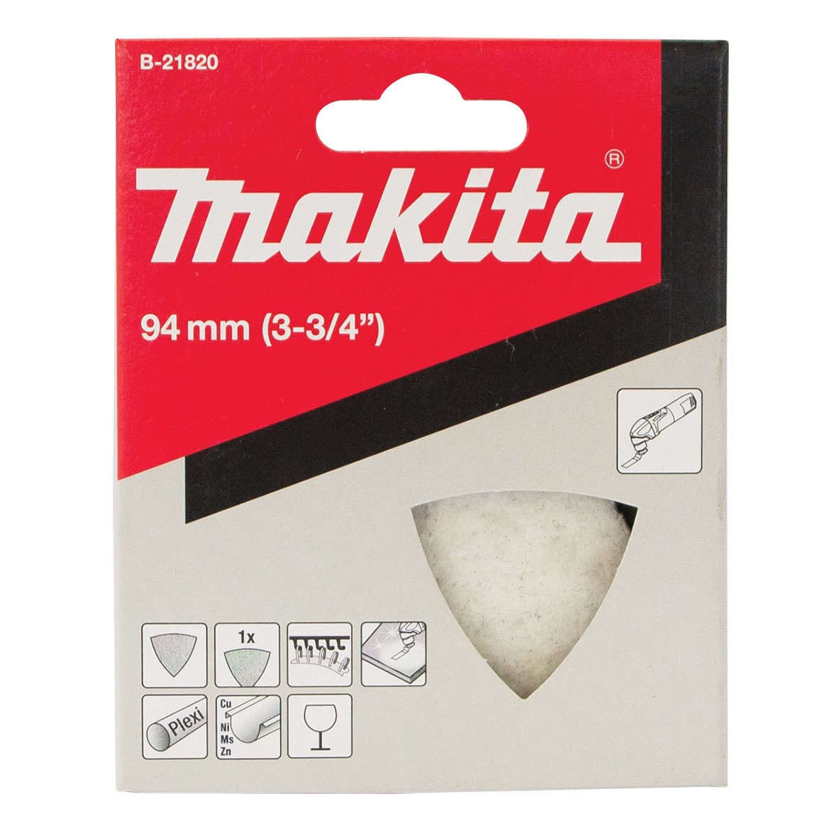 Makita B-21820 三角拋光墊(包裝)