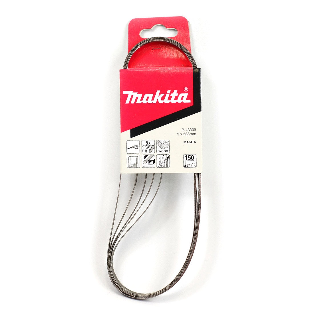 Makita P-43309 砂帶 9 X 533MM G150(包裝)