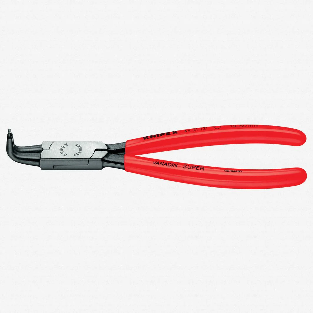 KNIPEX 44 21 J21 內曲介子鉗(側面)