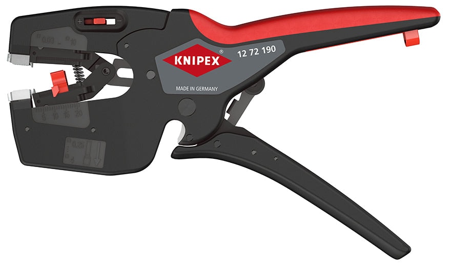 KNIPEX 多功能自動剝線鉗 190mm (電線直徑 0.08-16mm²)