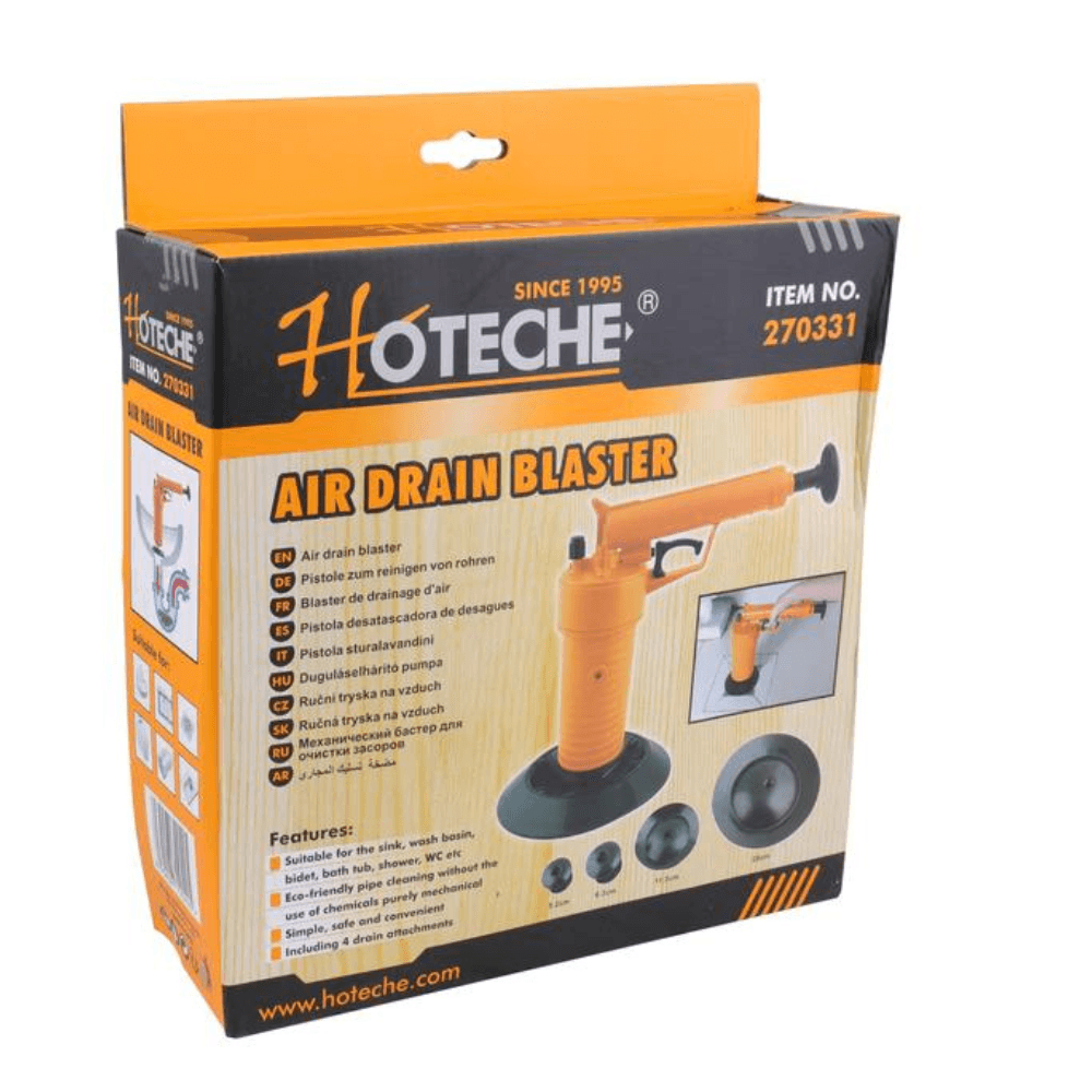 HOTECHE 270331 強力通渠器 產品包裝盒(正面)