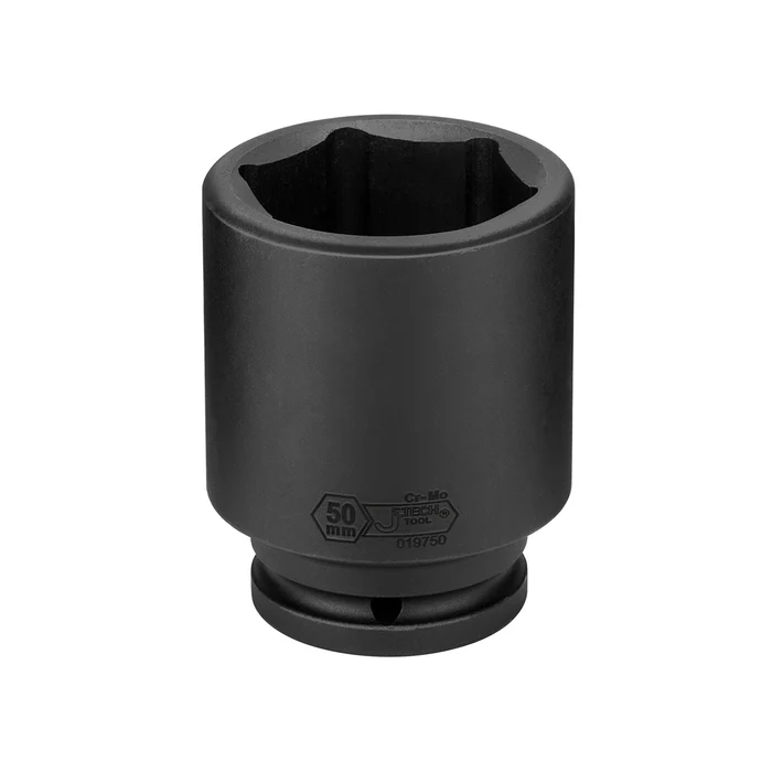 JETECH FK3/4-D50 50mm 六角加長衝擊套筒(正面)