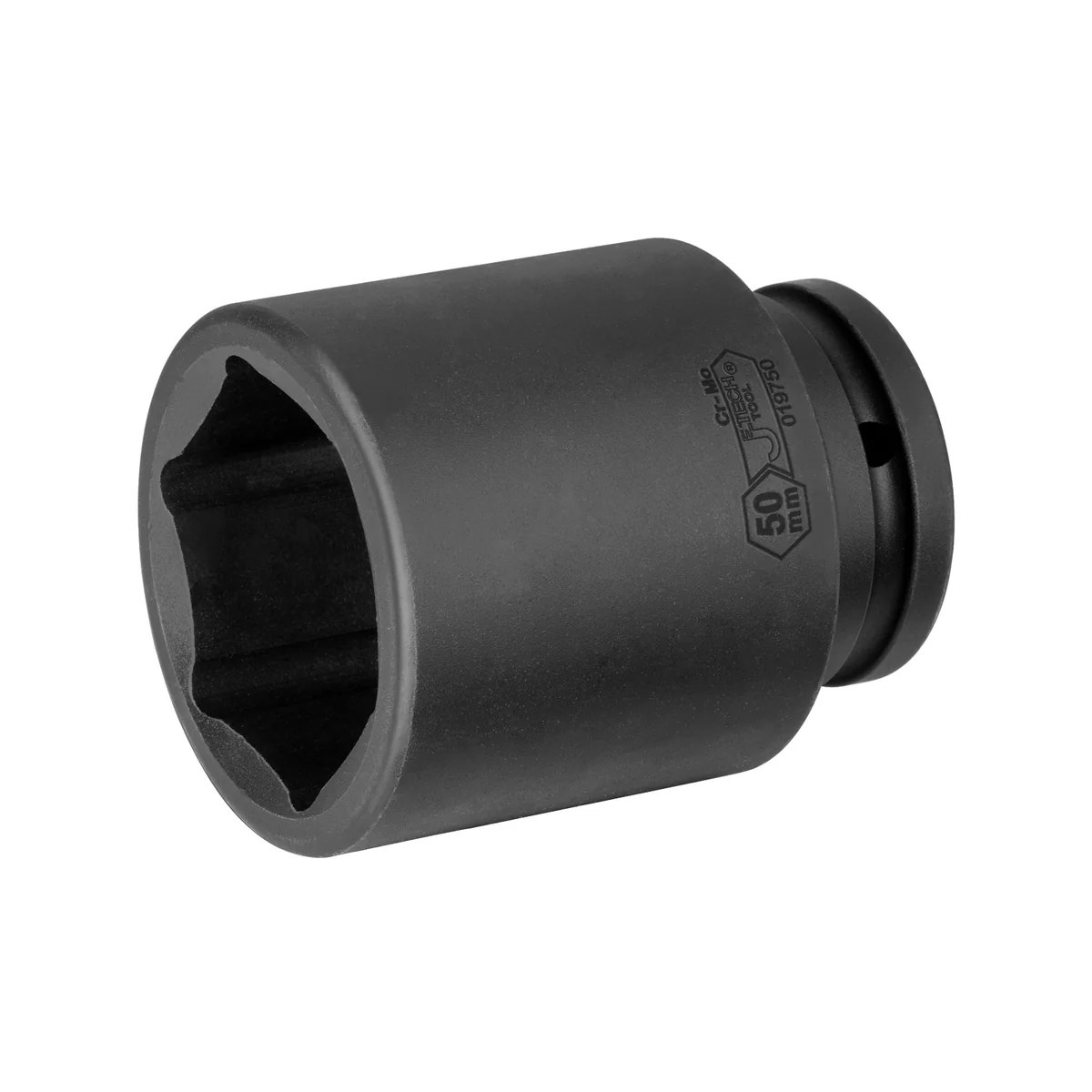 JETECH FK3/4-D50 50mm 六角加長衝擊套筒(斜側面)