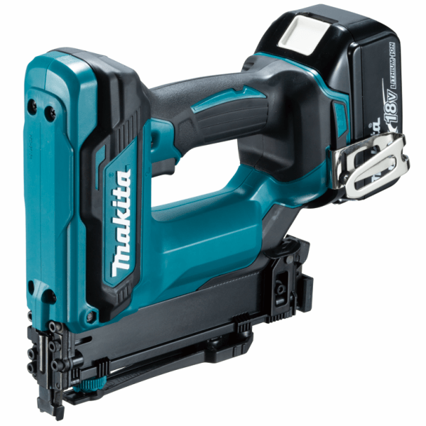 Makita 牧田 DST421ZK 18V 充電式碼釘槍(淨機)主圖,配裝 18V 鋰電池
