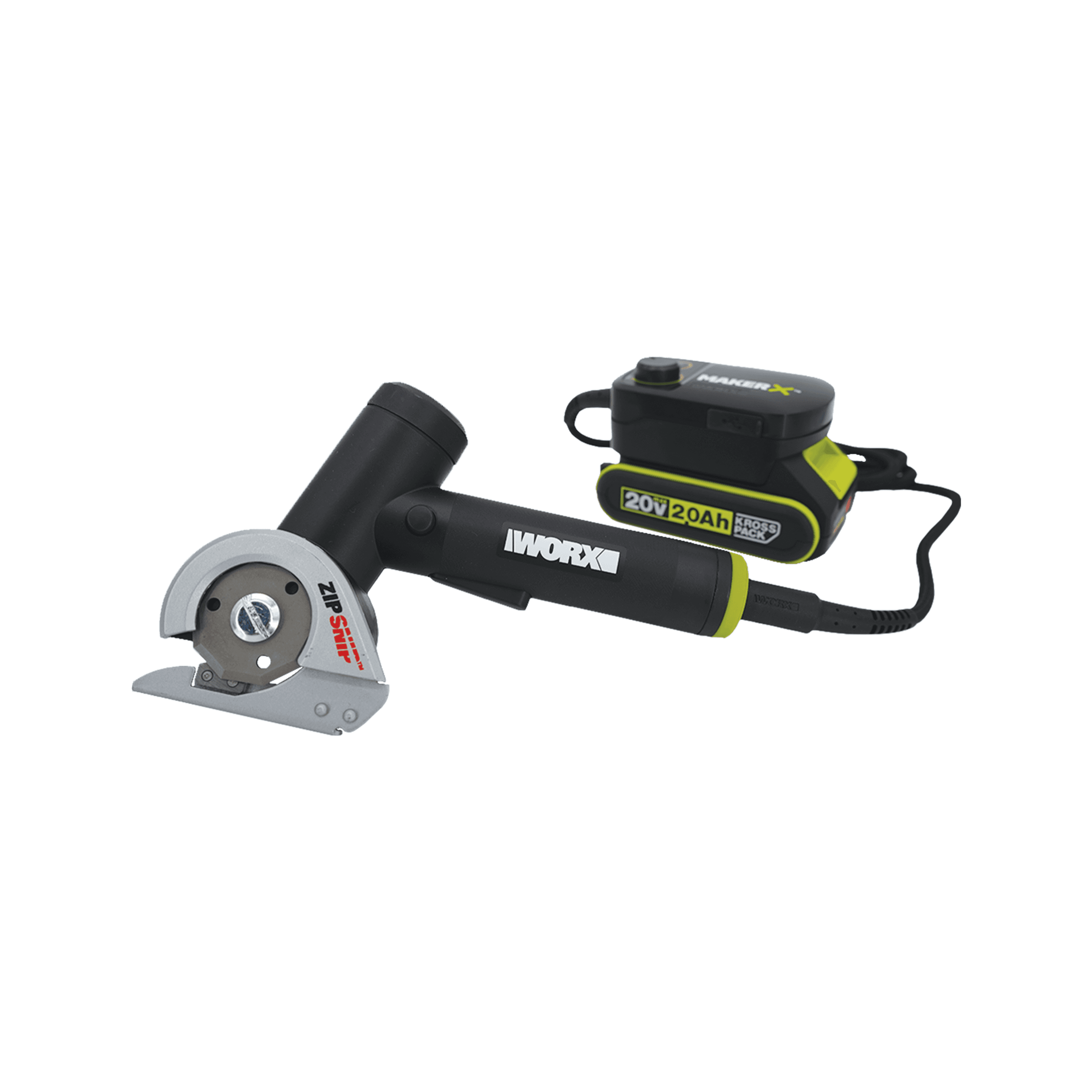 WORX WU595 20V 38mm 6mm Electric Shear Kit