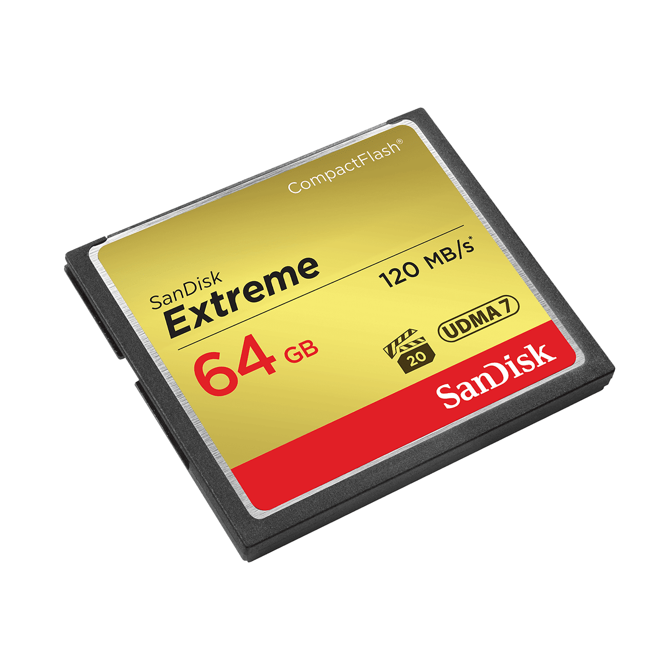 SanDisk 晟碟 SDCFXSB-064G-G46 64GB 120MB/s CompactFlash 記憶卡