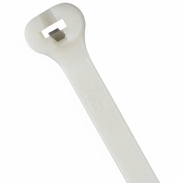 T-LOCK 0425W 尼龍索帶 4" 白色(頭部細節)