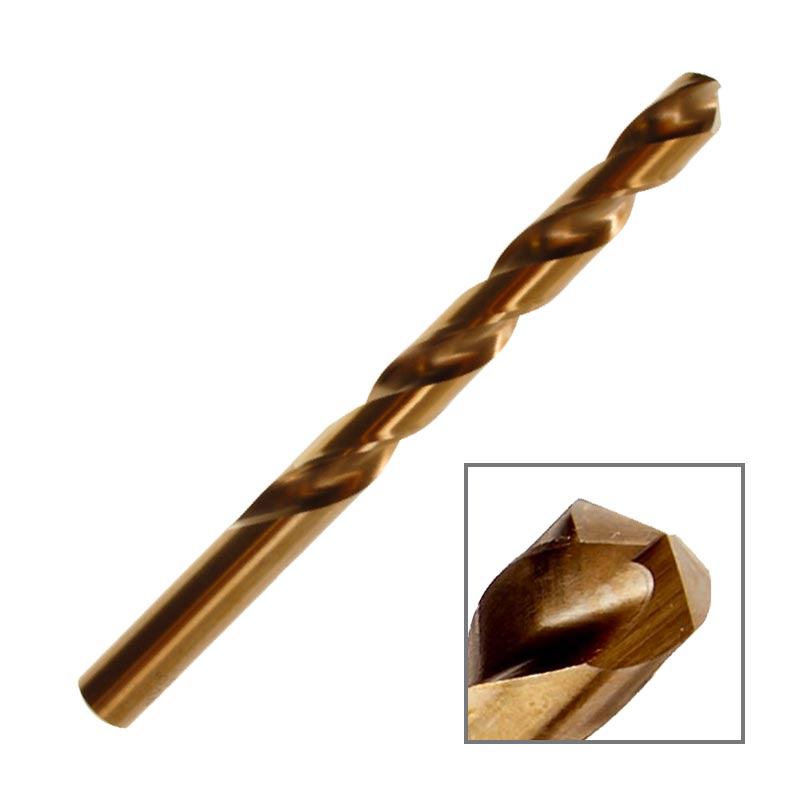 積高 XUHA0104 加長高鈷鋒鋼鑽咀 1/4" x 6"(三-quarter 細節)