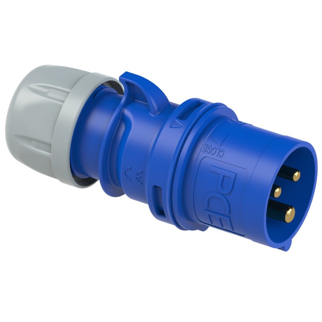 PCE 013-6 工業插頭 16A 3針 220V(斜角)