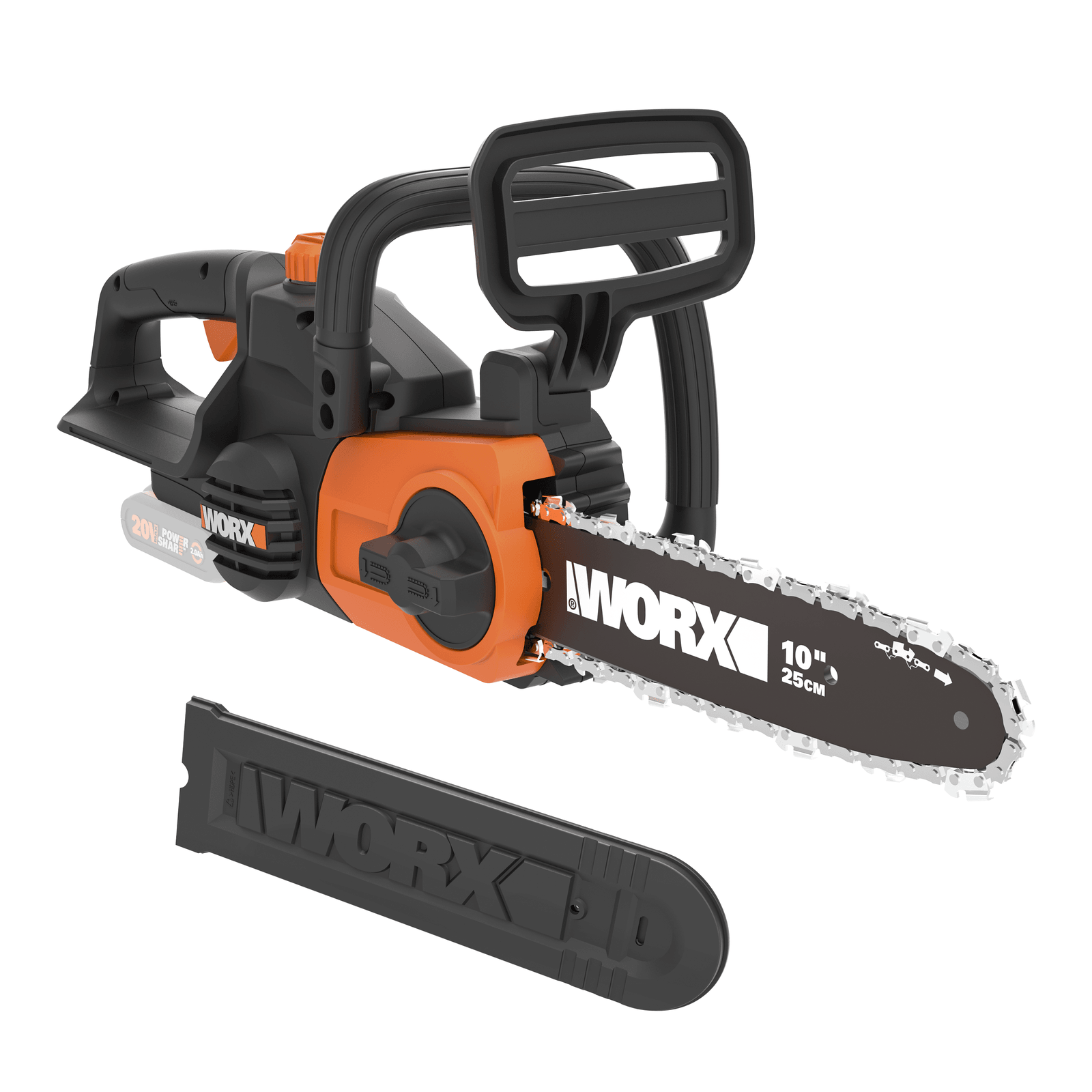 WORX 威克士 WG322E.91 鋰電鏈鋸連 25cm 導板及導板保護套