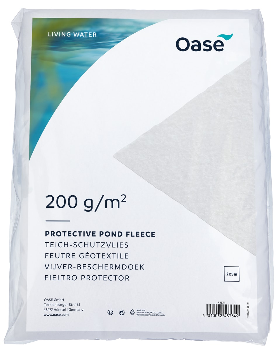 OASE 43334 2x5 m 200 g/m² 池塘保護氈