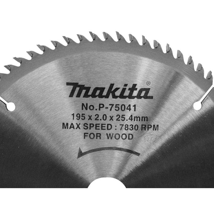 Makita P-75041 硬質合金鋸片(細節)