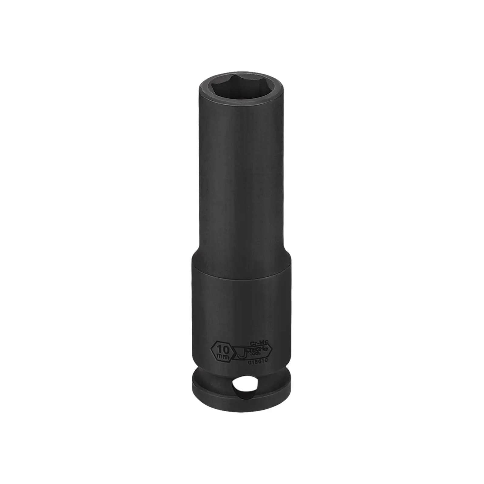 JETECH SK3/8-D10 3/8" 加長六角套筒 10mm(正面)