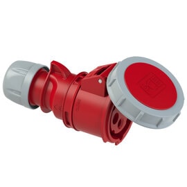 PCE 2242-6 工業接線插座 32A 400V 4針 IP67
