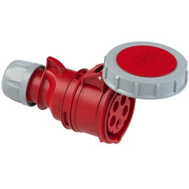 PCE 2252-6 工業接線插座 32A 400V 5針 IP67
