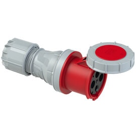 PCE 244-6 工業接線插座 125A 400V 4針 IP67