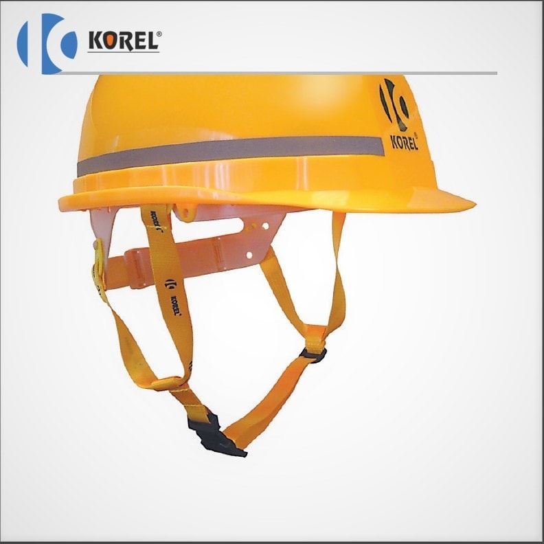 KOREL KCS-7D 黃色Y型下巴帶安裝示意