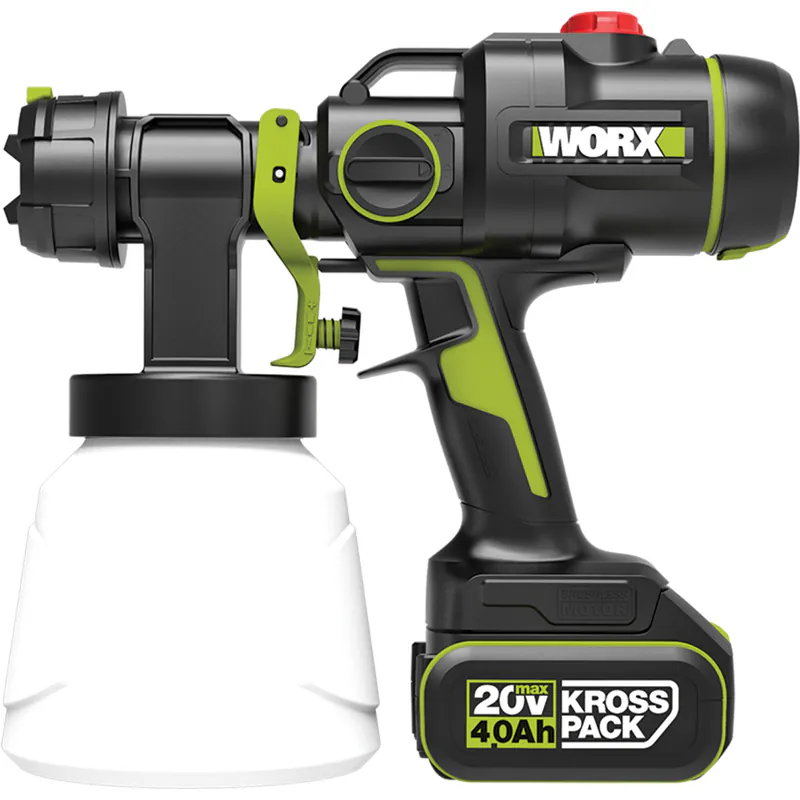 WORX WU056.9 20V 無刷 1000ml 噴漆槍