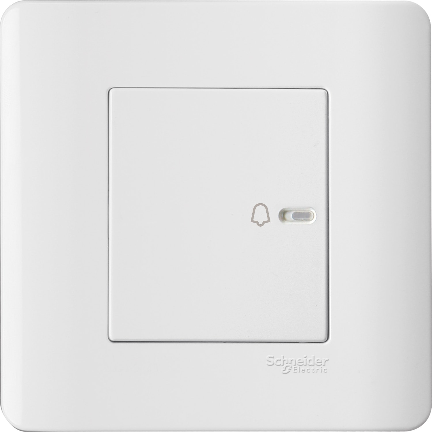 Schneider 施耐德 ZENcelo 睿雅 10A 平觸門鐘按手掣(凝白)