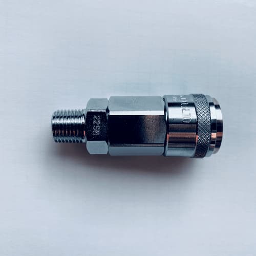 NKC Y-22SM 一觸式快速風喉喼輪 母外牙 1/4"