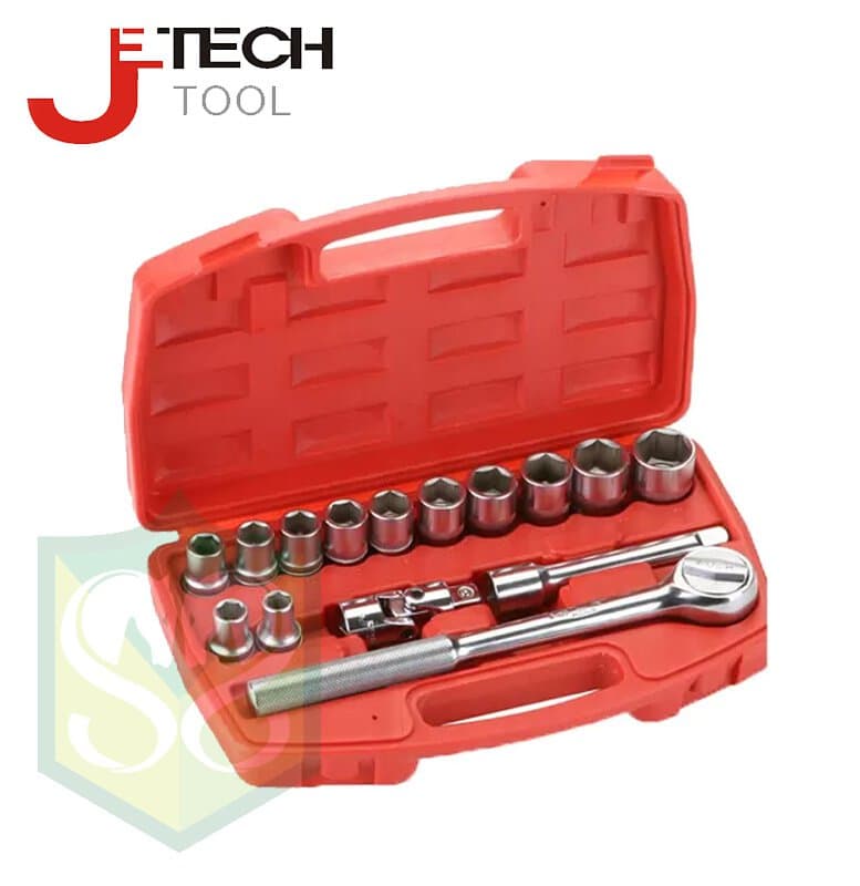 JETECH SK1/2-15SP 1/2" 10-24mm (15件) 卜士套裝 (膠盒)