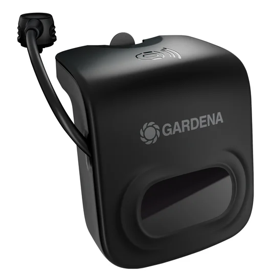 德國 GARDENA 15022-20 SILENO 割草機防碰撞雷達白底產品圖