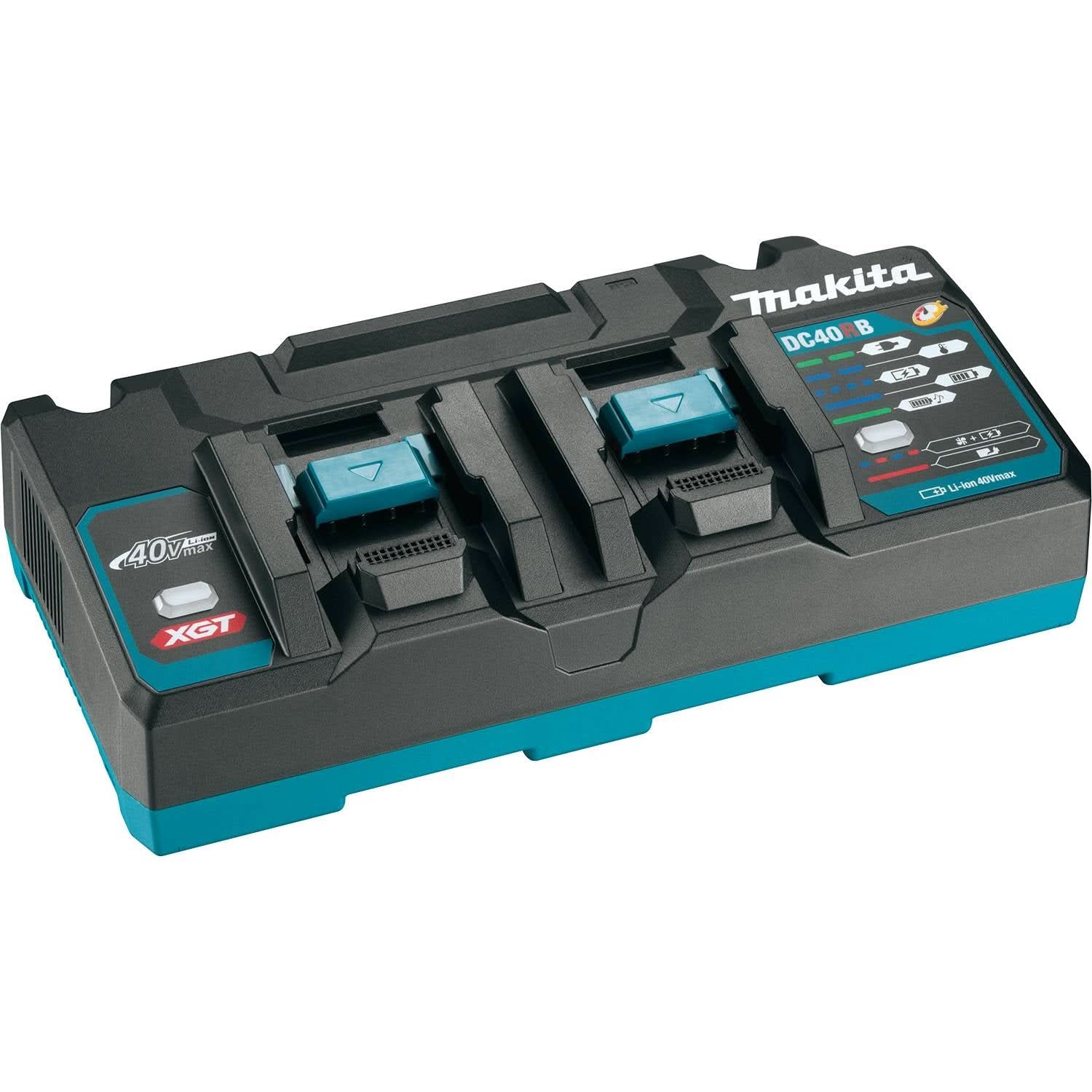 牧田 DC40RB 快速充電器(四分之三側面)