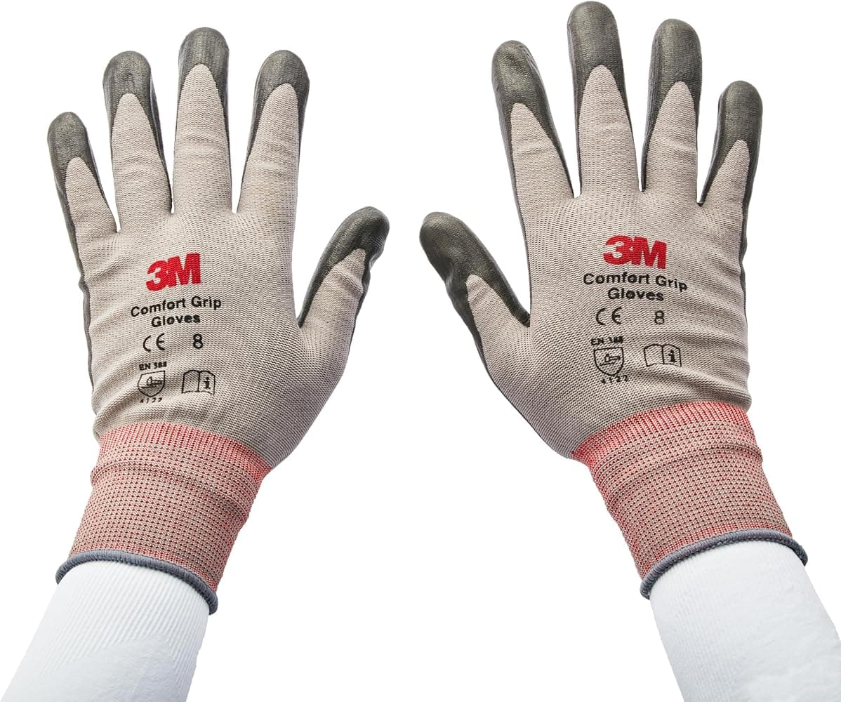 3M 3MNG-N01 防滑手套 灰色(綠袋) 細碼(S) 20.5cm