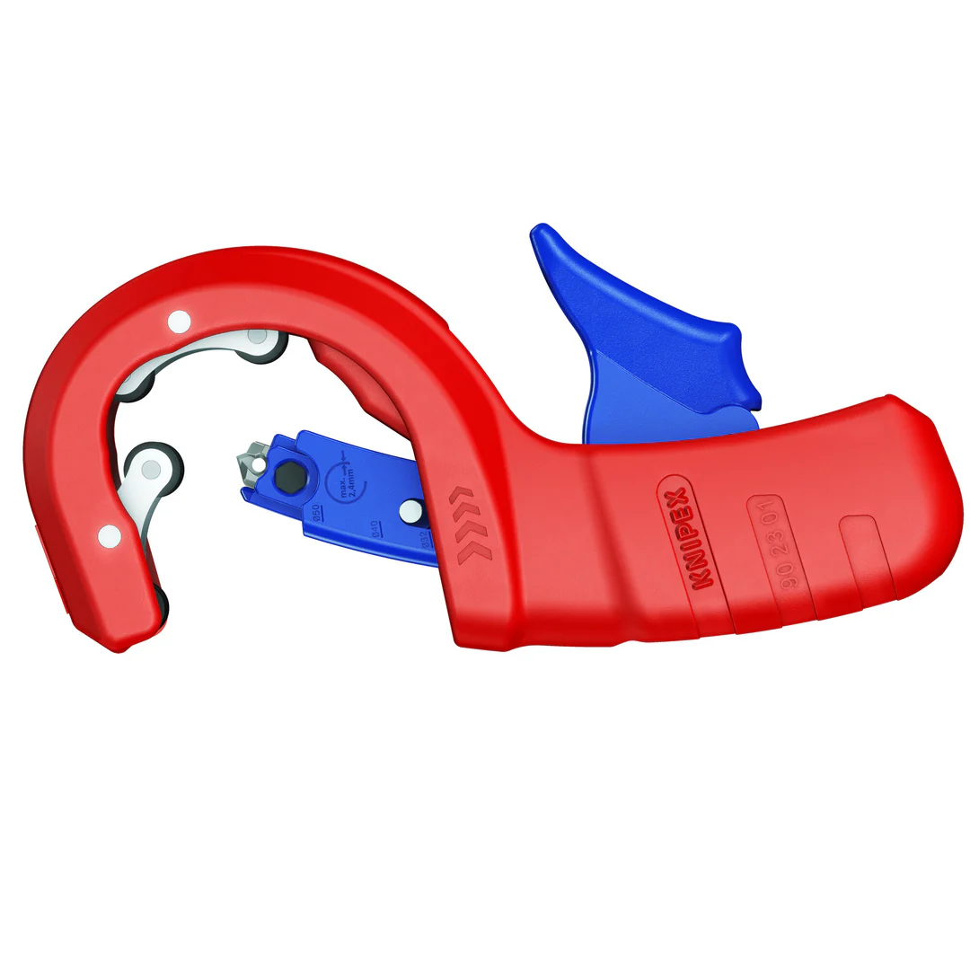 KNIPEX 90 23 01 BK 膠喉吉打鉗(正面)