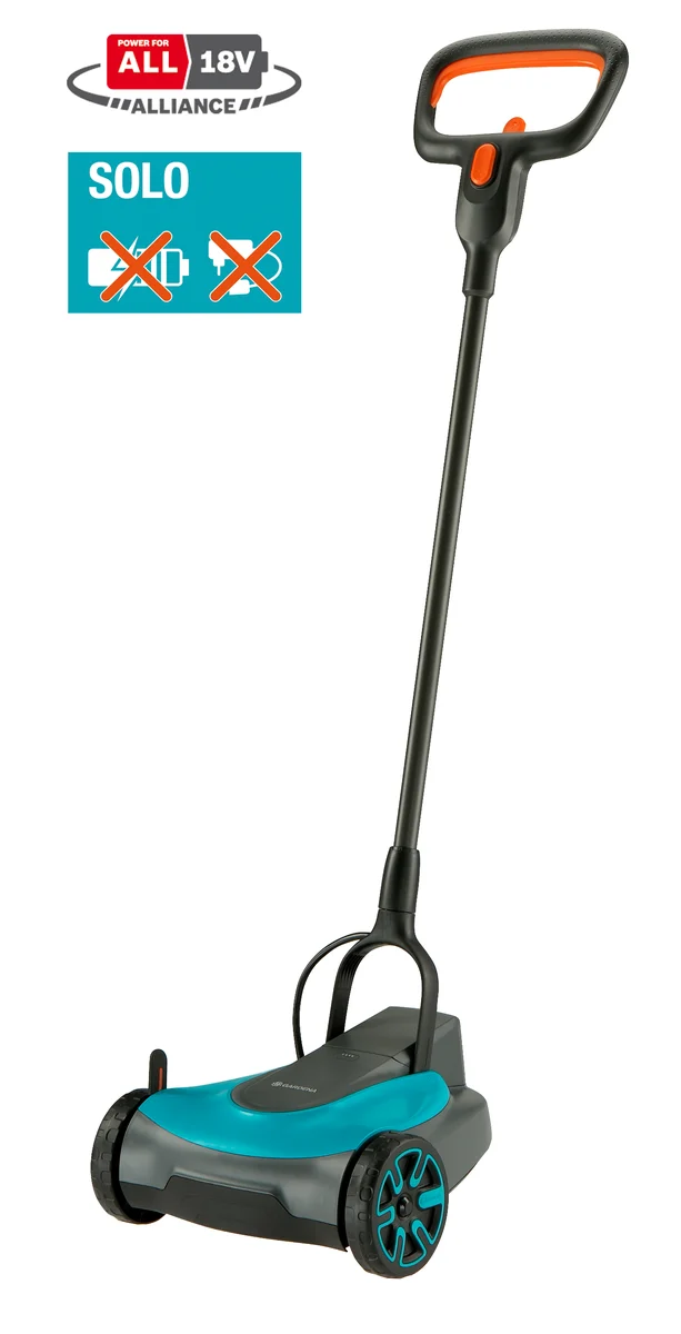 德國 GARDENA 14620-56 HandyMower 22/18V P4A 充電式割草機(淨機)白底產品圖
