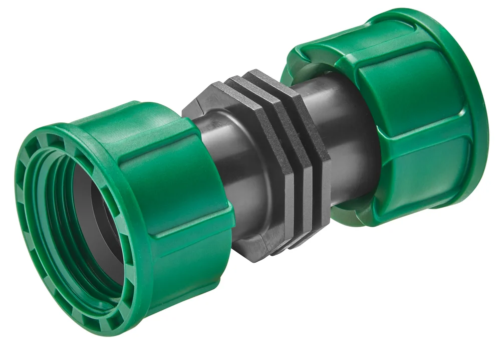 德國 GARDENA 2758-20 V3 閥箱連接器 1吋 x 1吋白底產品圖
