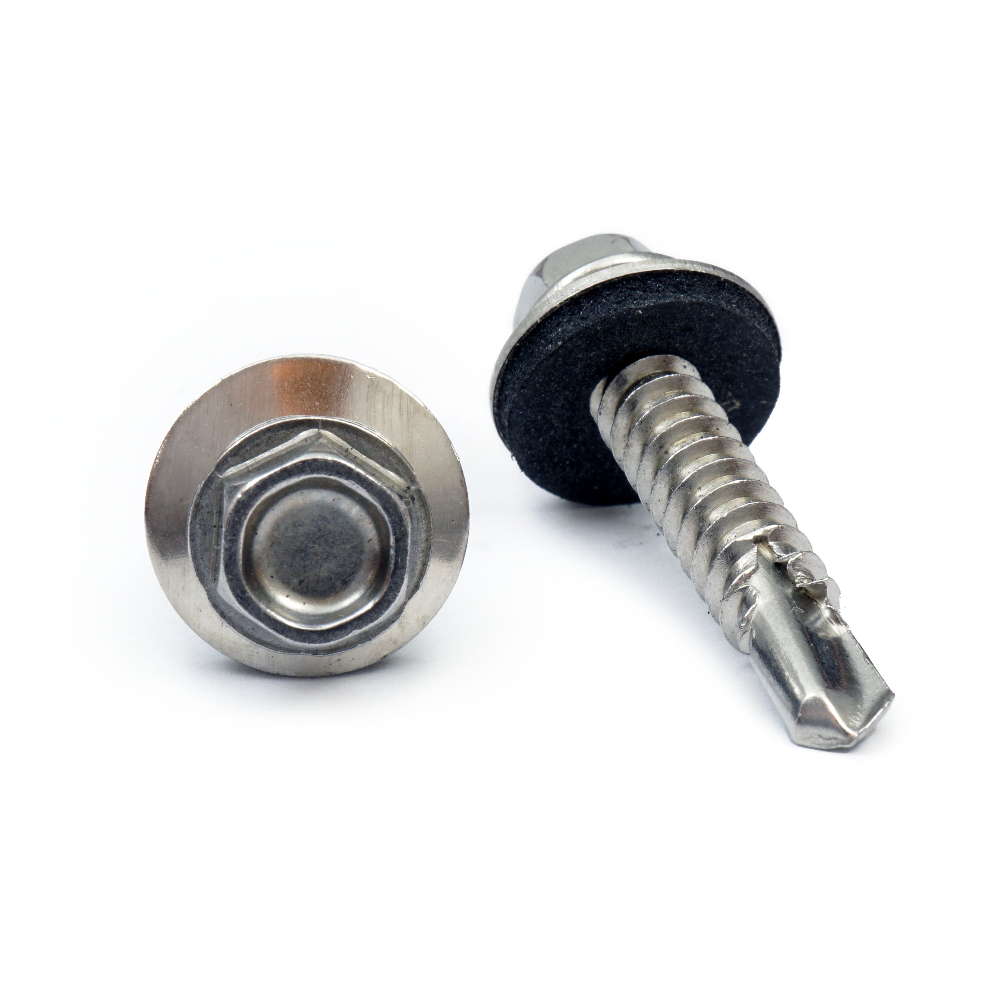 JACO 積高 TSSHW012 六角頭連膠介子自攻螺絲 #12 x 1 1/4"