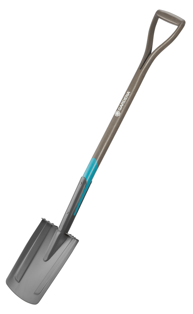 德國 GARDENA 17000-20 NatureLine 平口園藝鏟白底產品圖
