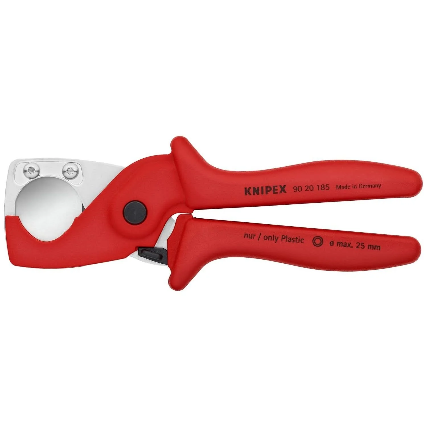 KNIPEX 90 20 185 膠喉剪(正面)