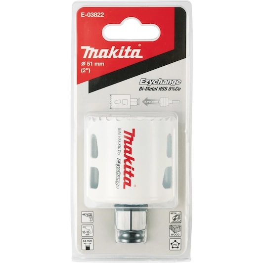 Makita E-03822 直插式BiM穿孔鋸51MM(包裝)