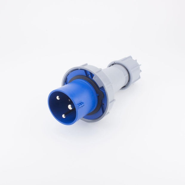 PCE 033 工業防水插頭 63A 230V 3針 IP67(三quarter)