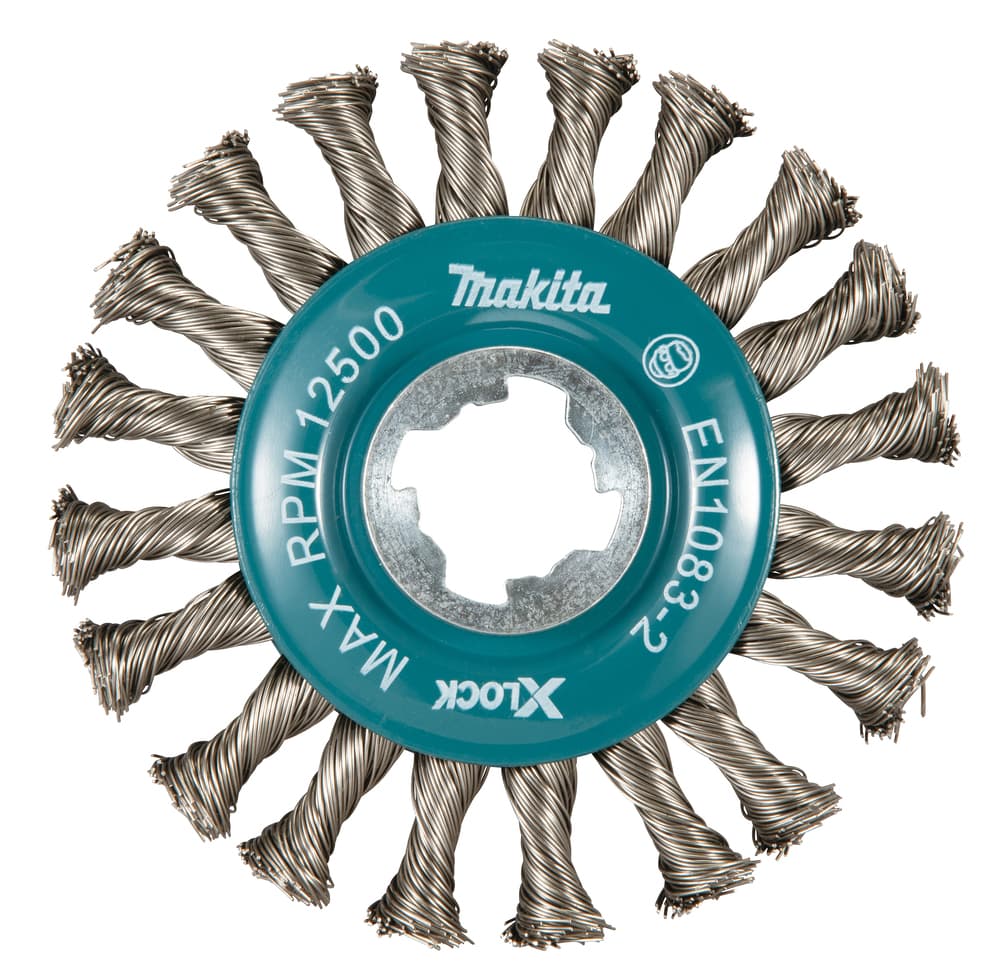 Makita 牧田 D-73352 115MM X-LOCK繩結鋼絲刷