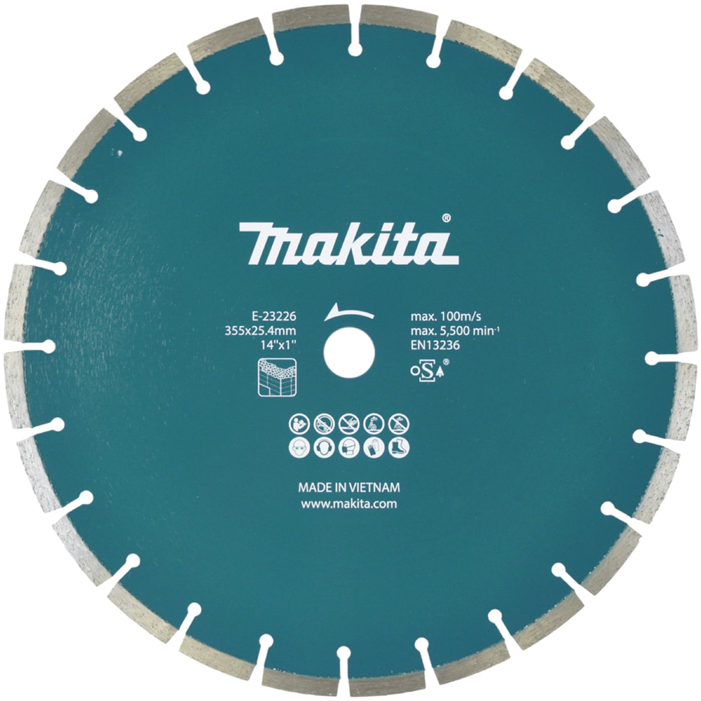 Makita E-23226 金剛石鋸片355MM(正面)