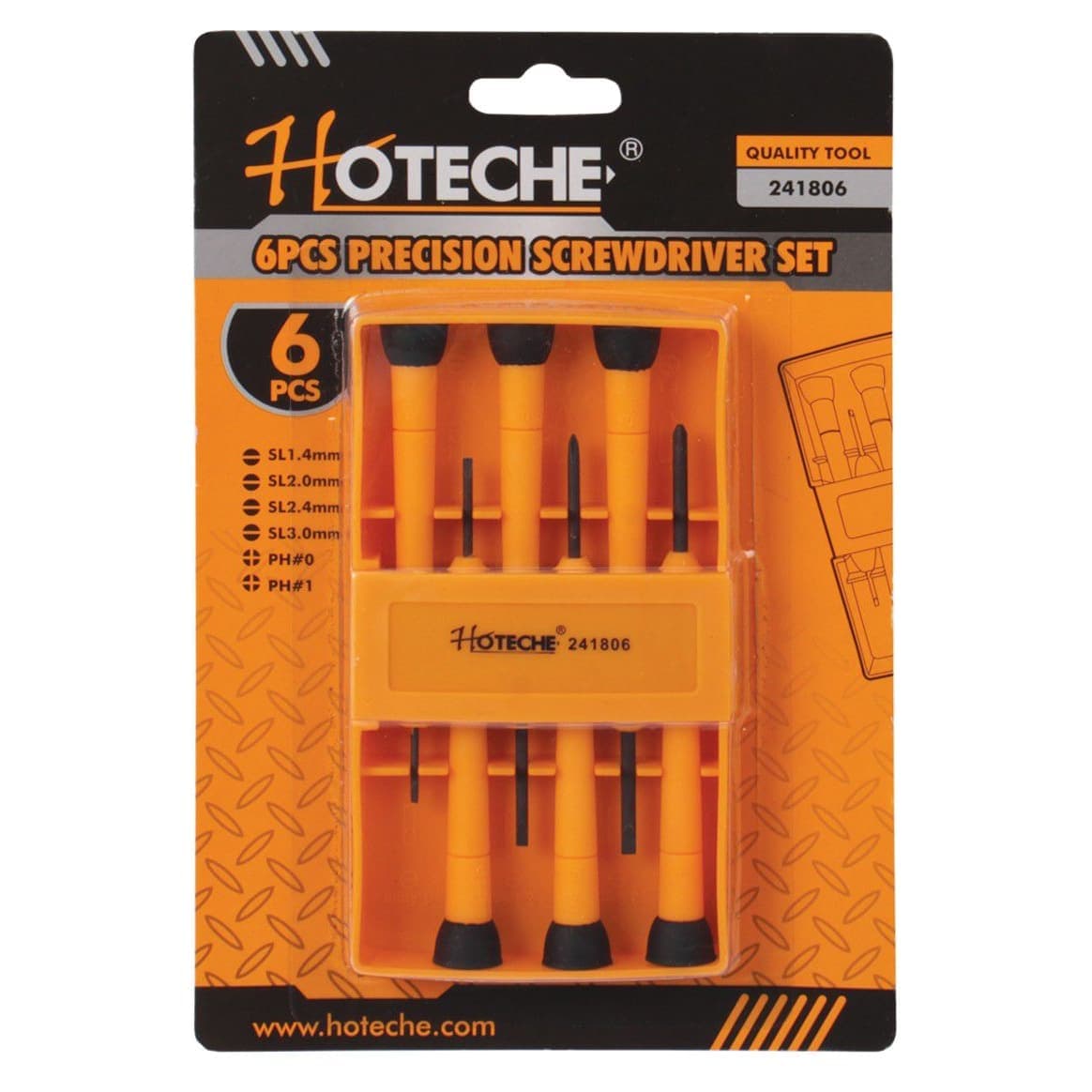 HOTECHE 6枝裝膠柄錶批套裝