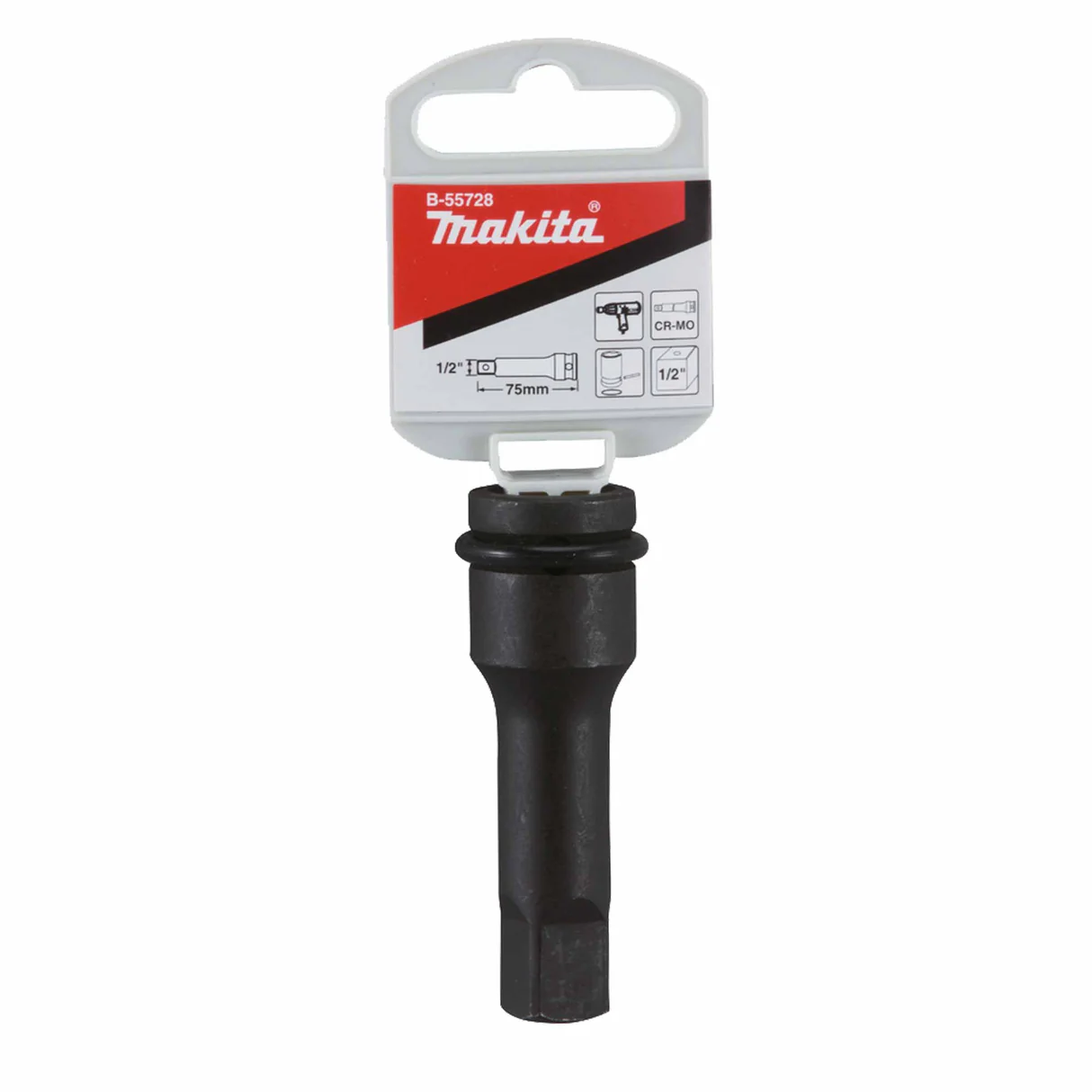Makita 牧田 B-55728 1/2" 套筒延長桿 75MM