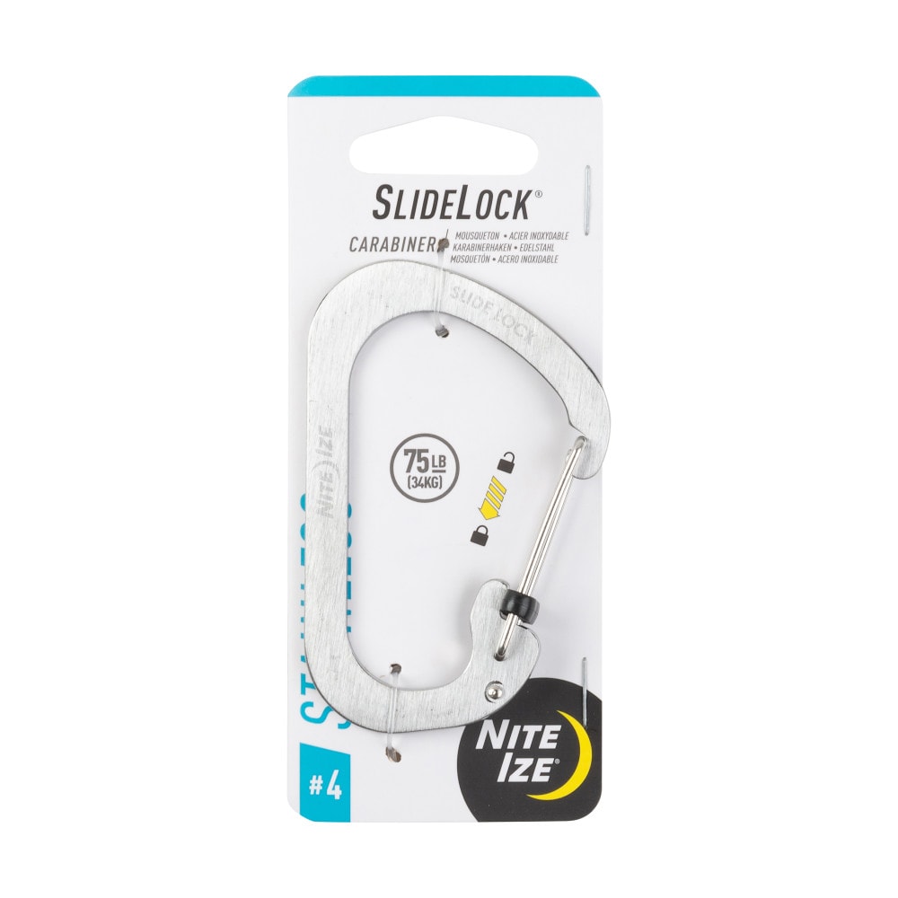 NITEIZE CSL4-11 不銹鋼帶鎖C字扣(包裝)