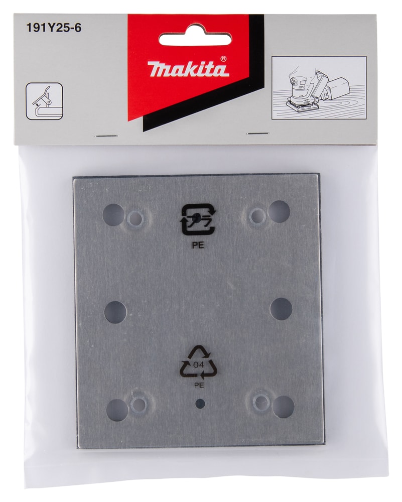 Makita 191Y25-6 正方墊(包裝)