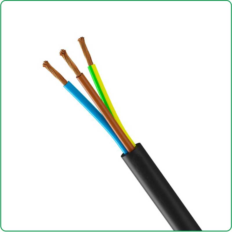 JACO 積高 XMRCB3400 黑色橡膠軟線 細節