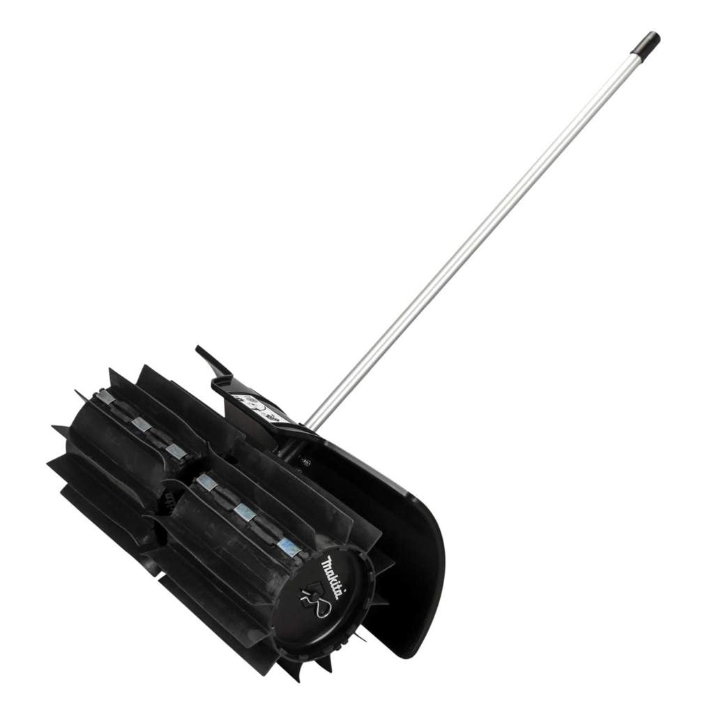 Makita 199339-7 電動掃組件(三份之二視角,掃頭特寫)