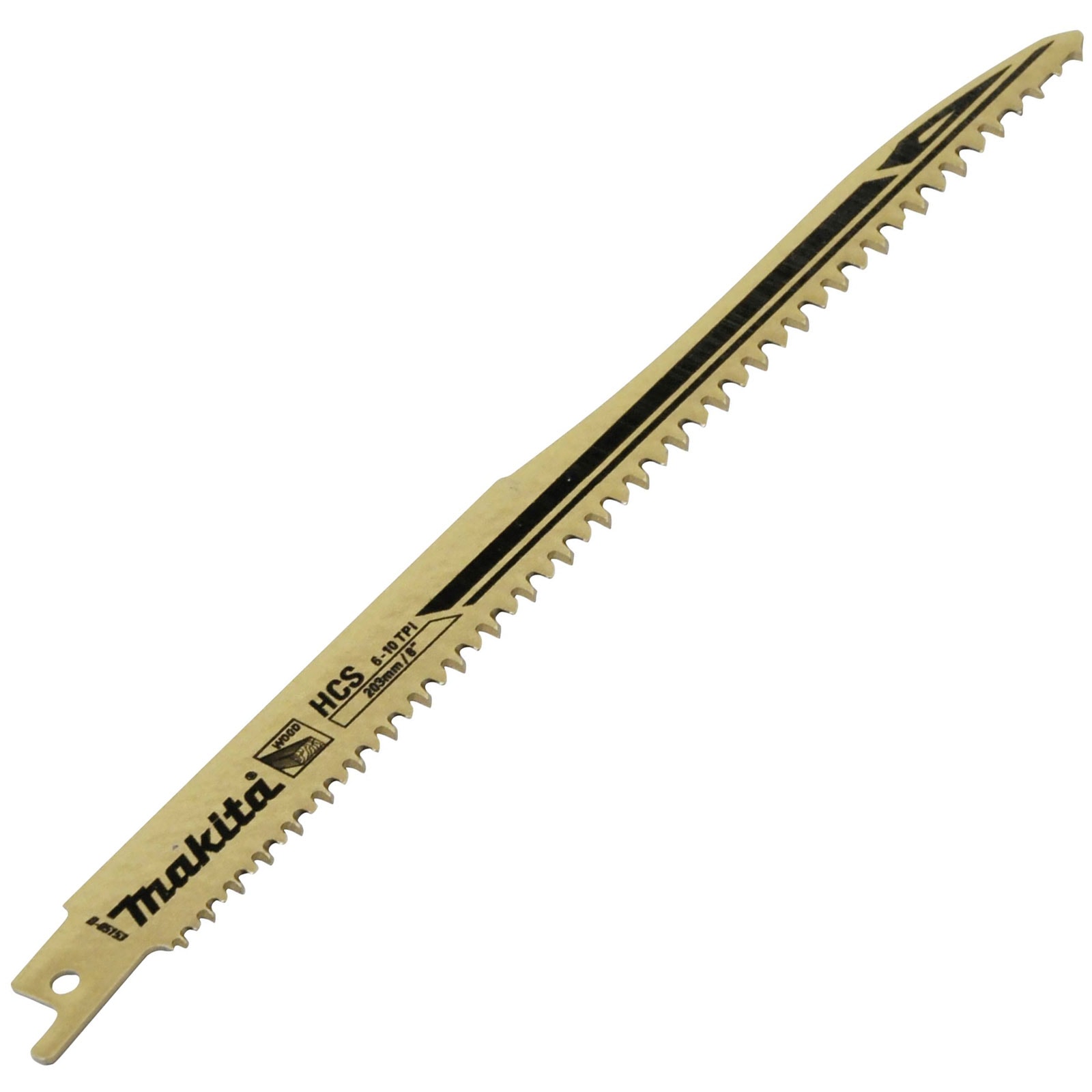 牧田 B-05153 往復鋸片 203MM 6-10 TPI(正面)