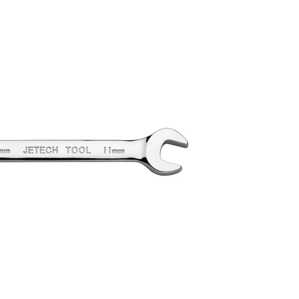 JETECH GRA-11 活動棘輪兩用令梗 11mm(開口端細節)