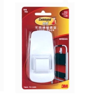 3M Command™ – 無痕實用型掛鉤 -特大型 17004HK