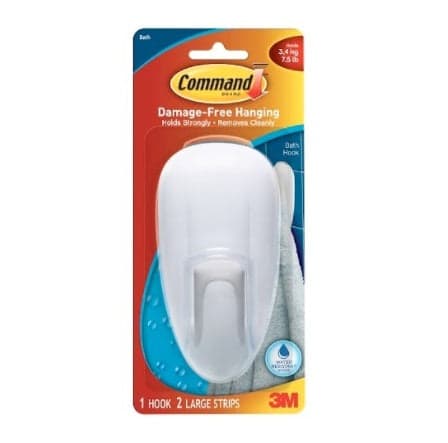3M Command™ – 防水膠貼掛鉤 – 特大型 17600B