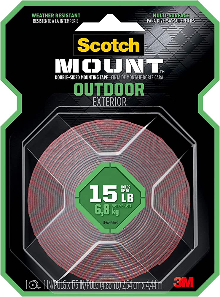 3M – 強力雙面膠紙OUTDOOR – 411H-MED-hong-kong